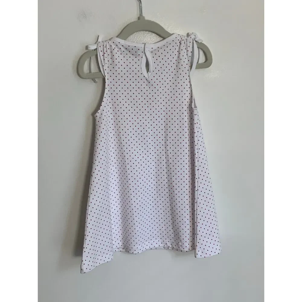 The Proper Peony Pima Girls Dottie Sleeveless Dress‎ NWT size 2T